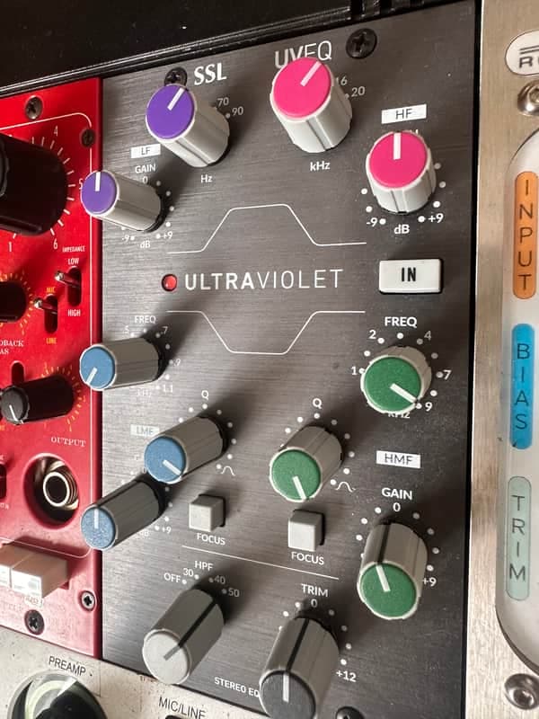 Solid State Logic ultraviolet EQ 500 series