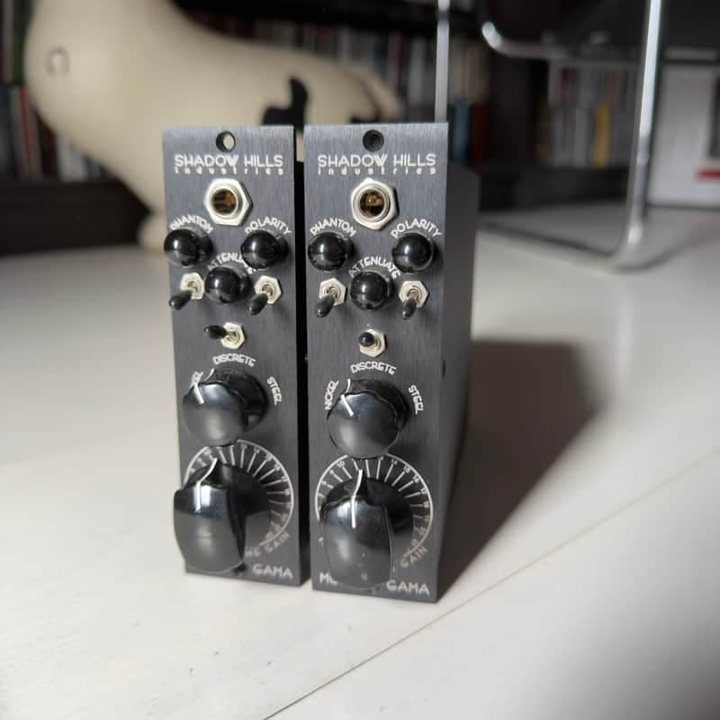 Shadow Hills Industries Mono GAMA – Matched Pair of 500 Series Mic Preamps