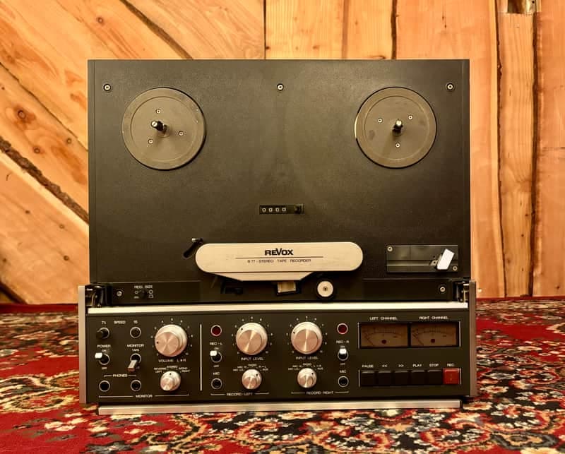 Revox B77 - High Speed (serviced, cleaned and upgraded October 2024, relapped July 2024)