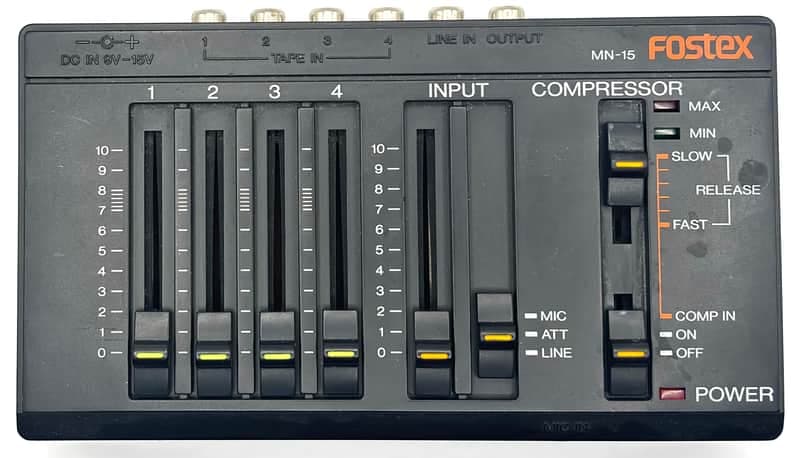 Fostex MN-15 Vintage Mixer Compressor
