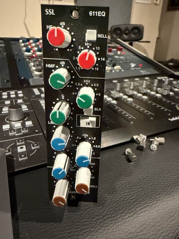 Solid State Logic 611EQ 500-Series Equalizer Module 2012 - Present - Black