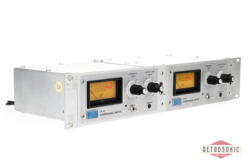 Urei LA-4 Compressor/Limiter Pair (Siret Mod) 1970s