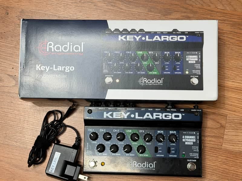 Radial Key Largo Keyboard Mixer Pedal 2010s - Standard
