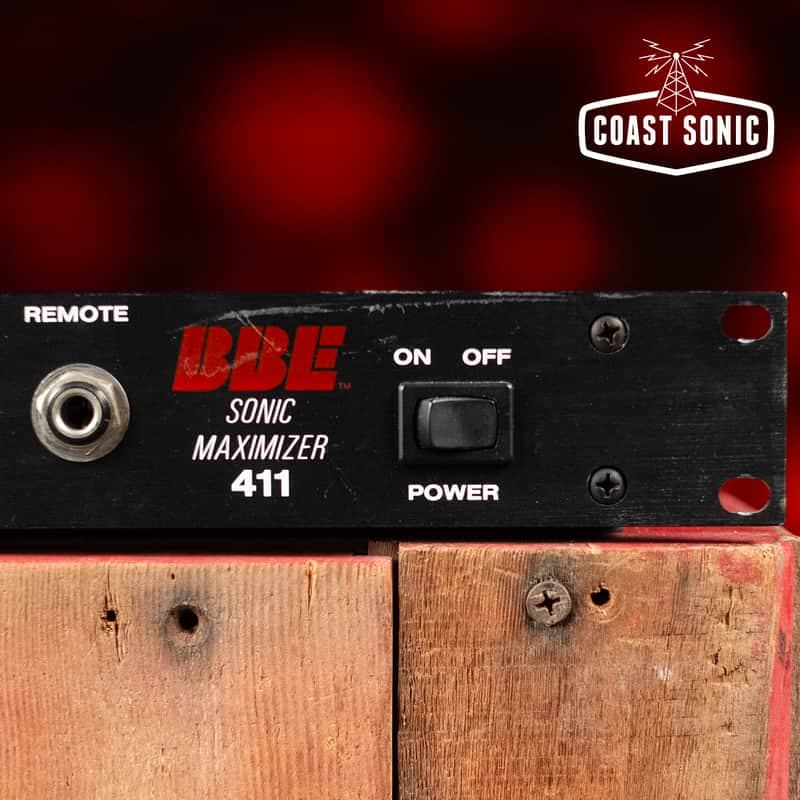 BBE 411 Sonic Maximizer rack mount processor