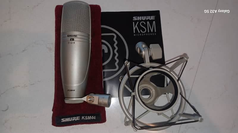 Shure KSM44 with Shock Mount New