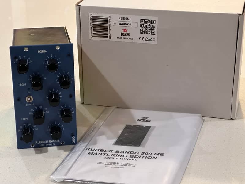 IGS Audio RB500ME Rubber Bands 2010s - Blue