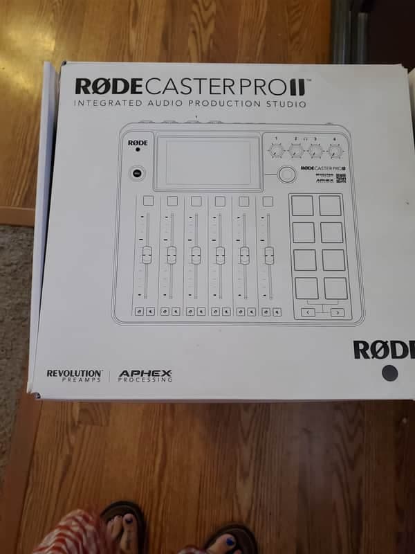 RODE RODEcaster Pro II Digital Mixer 2024 - Present - Black