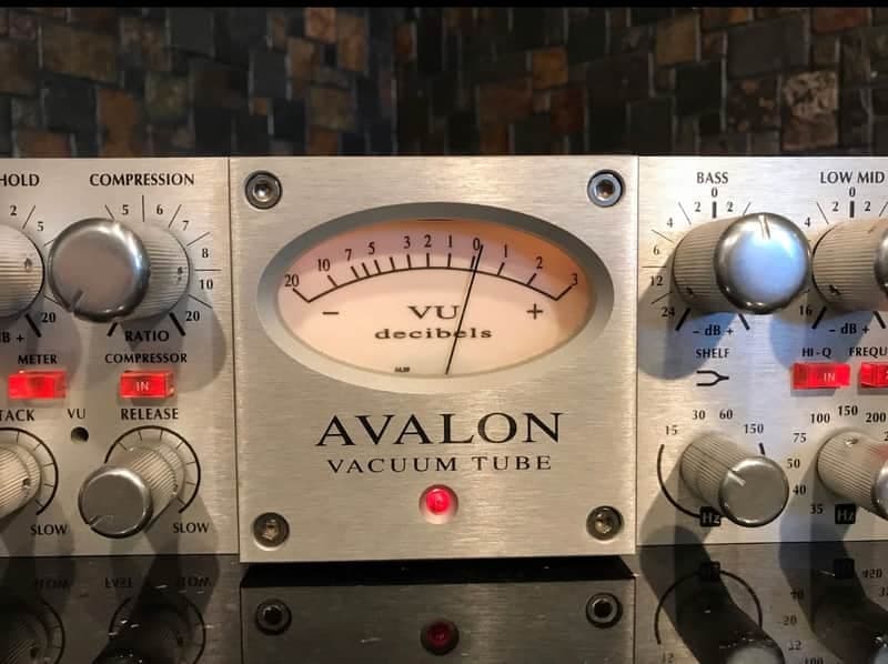 Avalon VT-737sp Tube Channel Strip 2006s - Silver