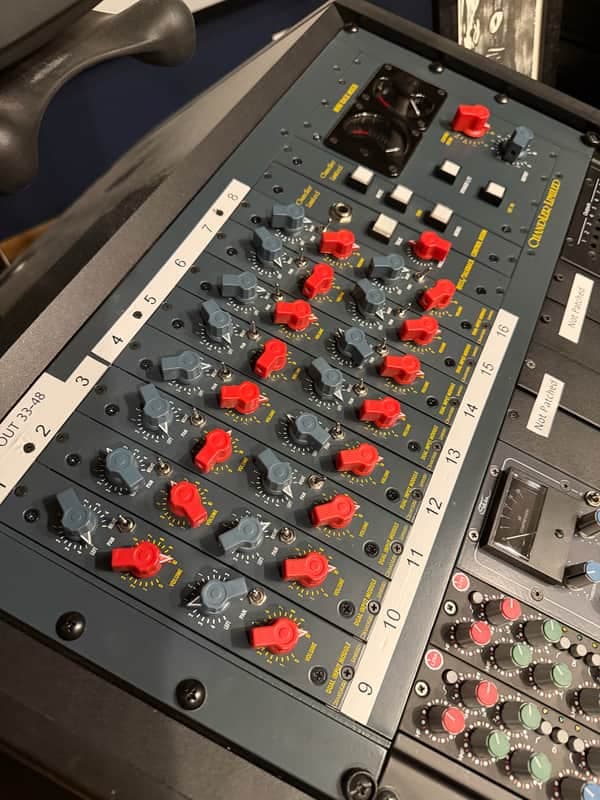 Chandler Limited Mini Rack Mixer with PSU-2 Power Supply 2010s - Blue
