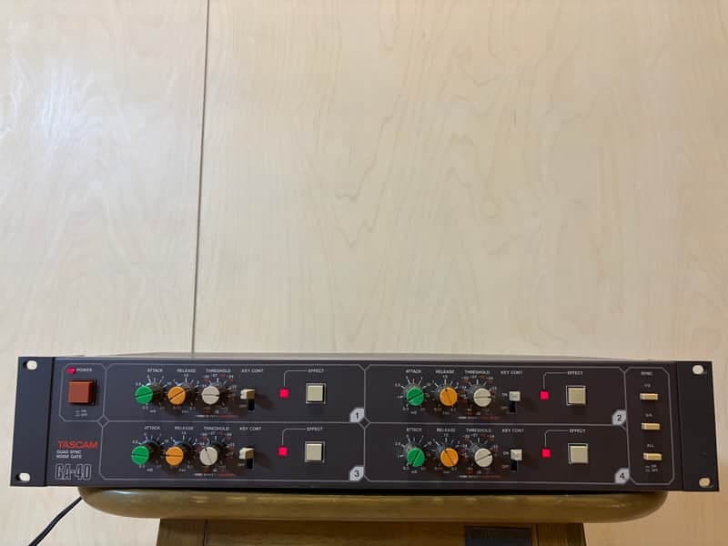 TASCAM GA-40 Vintage Quad Sync Noise Gate !