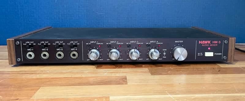 HAWK HM-3 Vintage Microphone / Line Mixer 1970’s Extremely Rare!