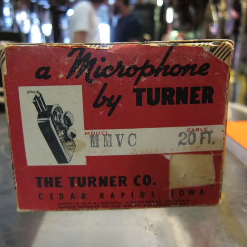 Turner Model MMVC original vintage never used for Bass