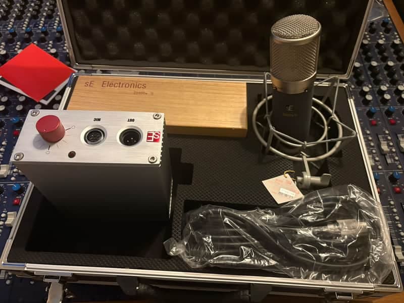 sE Electronics Z5600a II Tube Condenser Mic – Open Box / Mint – Complete Set w/ PSU & Case