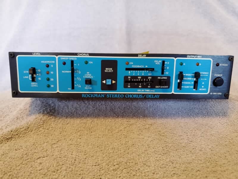 Rockman Stereo Chorus/Delay – Stage 2 Refurb – Rockman‑Repair.com – Serial: CD00499