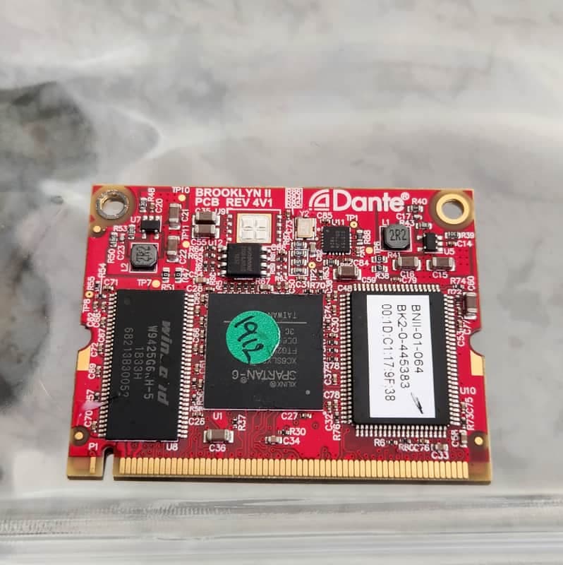 Avid Pro Tools MTRX 64 Channel IP Audio Dante Module