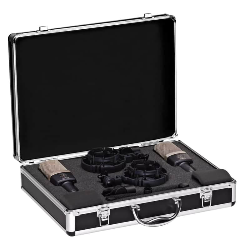 AKG C314 Matched Pair Condenser Microphones (Stereo Set)