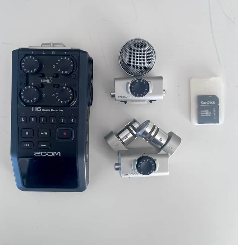Zoom H6 Handy Audio Recorder w/ SKB Waterproof i-series Hard Case