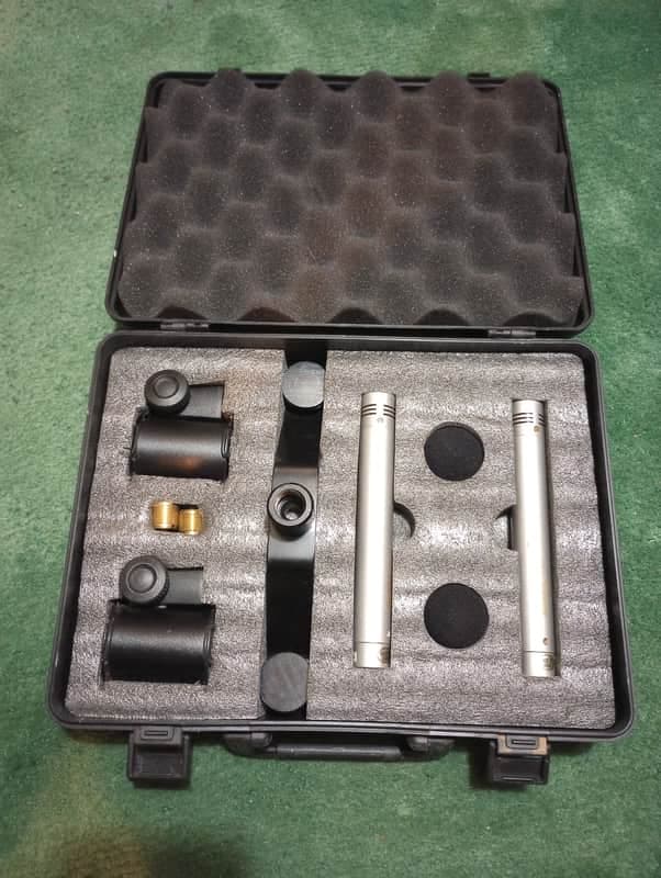 Superlux SMK-H8K Condenser Mics (2) With Accessories 2006 - Silver
