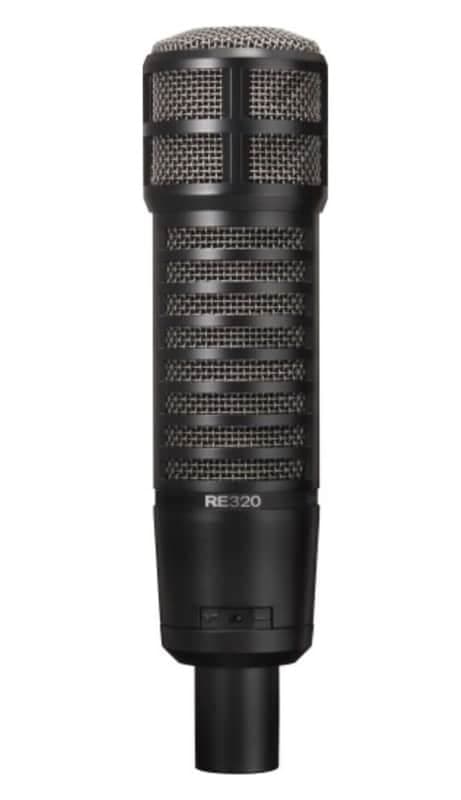 Electro-Voice RE320 Large Diaphragm Dynamic Vocal Microphone for Broadcasting, Podcasting, Recording, and Sound Reinforcement Applications