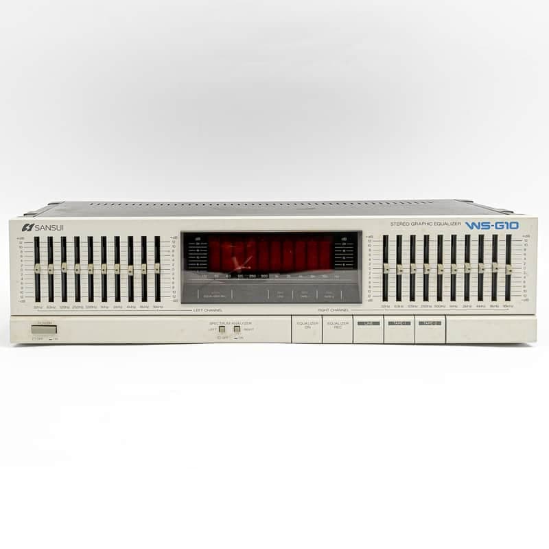 Sansui WS-G10 10-Band Graphic Equalizer – Rare Vintage Stereo EQ