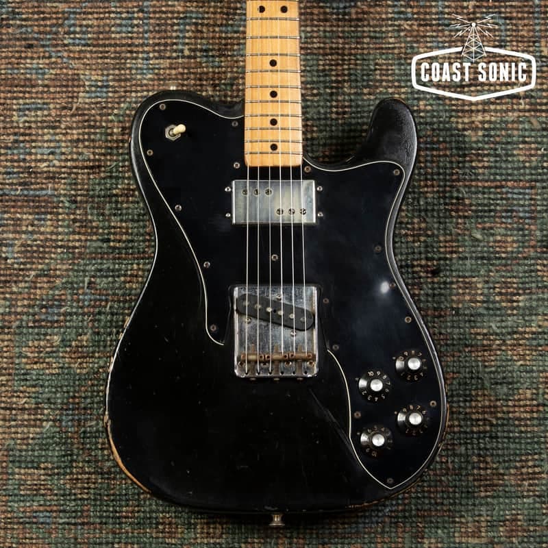 Vintage 1974 Fender Telecaster Custom, w/ original hard case, 7lbs 6 oz
