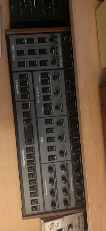 Oberheim OB-X8 Desktop 8-Voice Synthesizer 2022 - Present - Black with Wood Sides