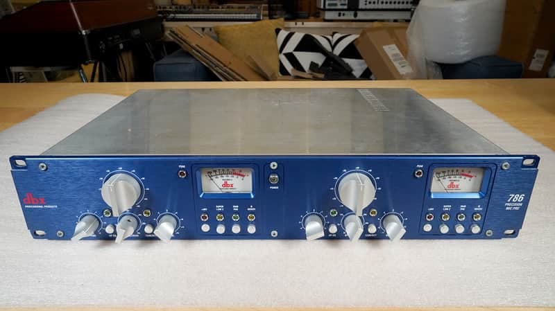 DBX Blue Series 786 Precision 2-Channel Microphone Preamp w/Digital Out