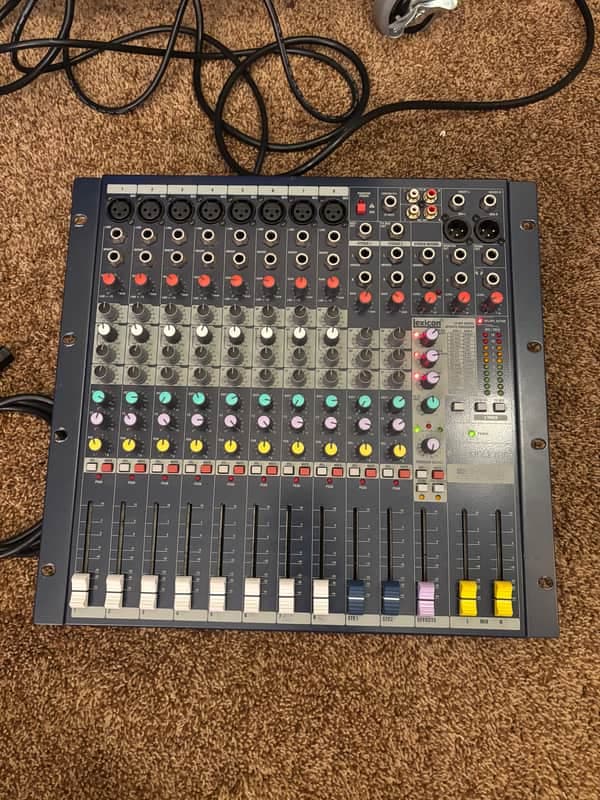 Soundcraft EFX8 8-Channel Mixer with Lexicon Effects 2010s - Blue