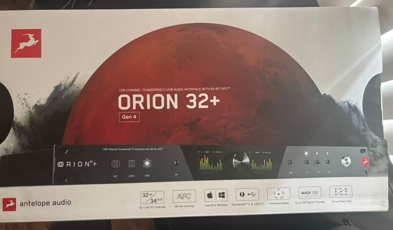 Antelope Audio Orion32+ | Gen 4