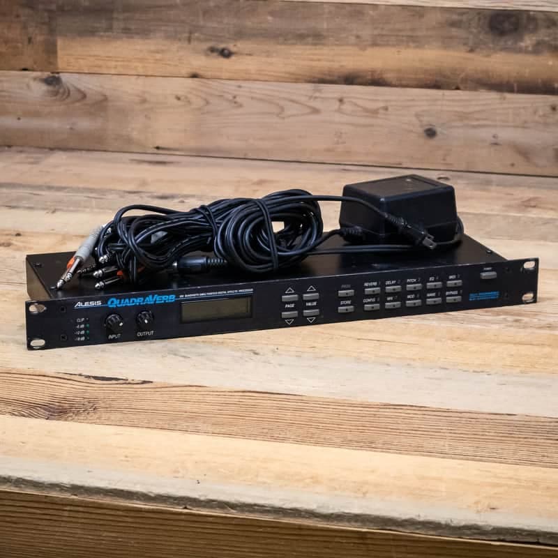 Alesis Quadraverb Digital Reverb Effects Processor Quadra-verb FX U285381