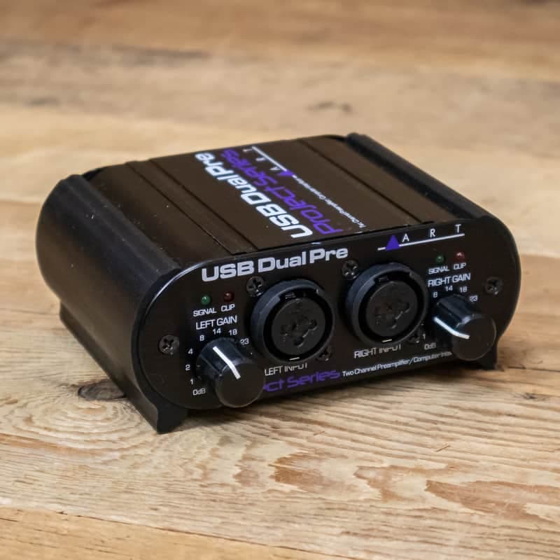 ART USB Dual Pre PS Preamp and Interface Project Series Stereo 2-Channel U289390