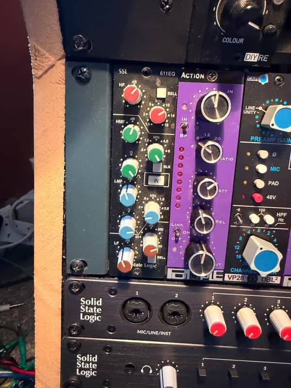 Solid State Logic 611EQ 500-Series Equalizer Module 2012 - Present - Black