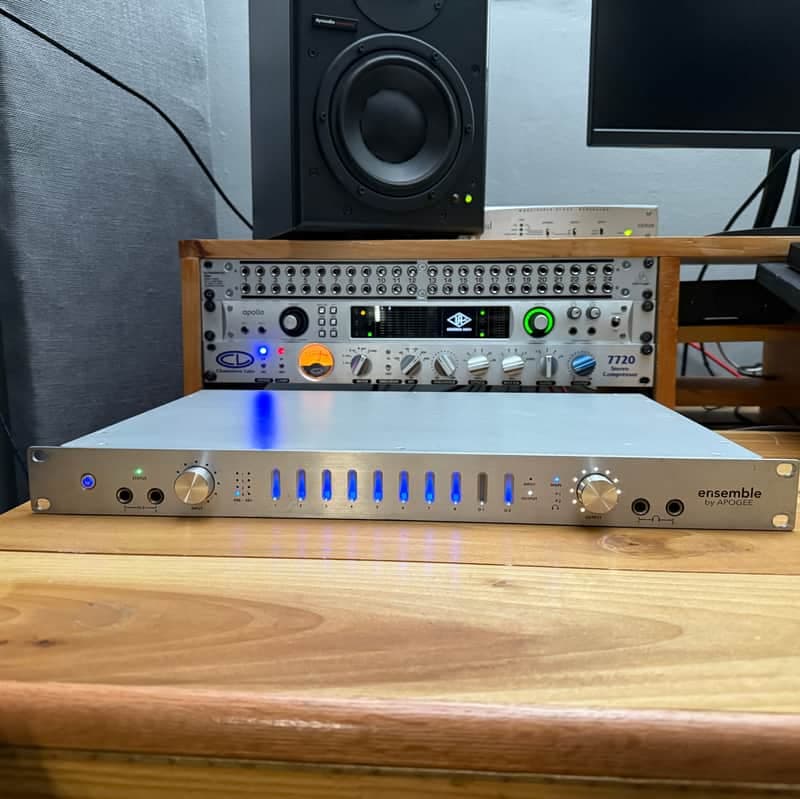 Apogee Ensemble Firewire ADAT standalone Audio Interface 2000s - Silver