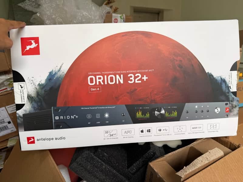 Antelope Audio Orion 32+ Gen 4 – Brand New, Factory Sealed, worldwide shipping