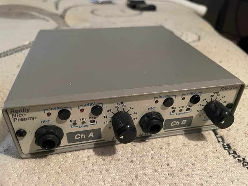 FMR Audio Really Nice Preamp RNP 8380 2000s - White