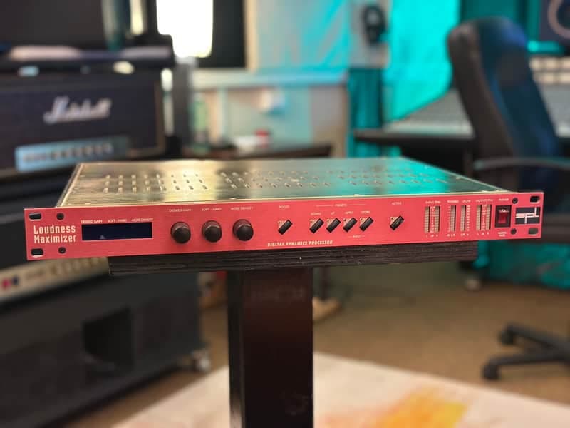 SPL 9632 Loudness Maximizer – Rare Red Version – Vintage Mastering Processor