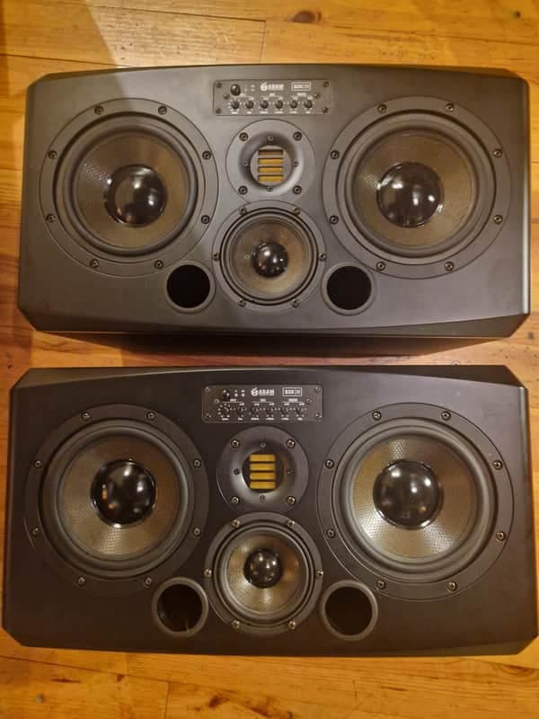 ADAM Audio S3X-H Horizontal Active Nearfield / Midfield Monitors (Pair) 2010s - Black