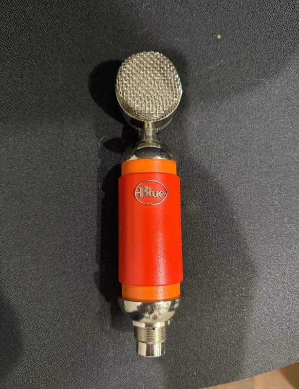 Blue Spark Large Diaphragm Cardioid Condenser Microphone 2010s - Orange