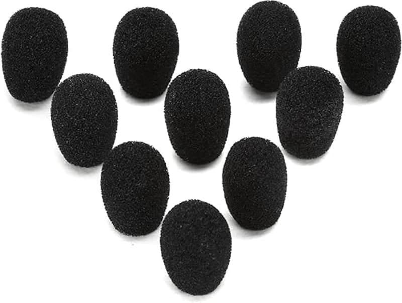 On-Stage Windscreens for Headset Microphones