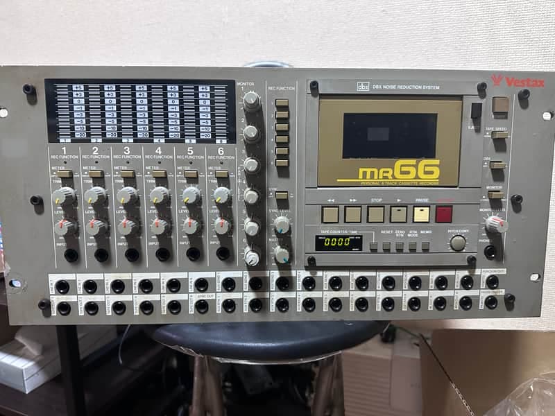 Vestax MR66 6track Multitrack recorder serviced