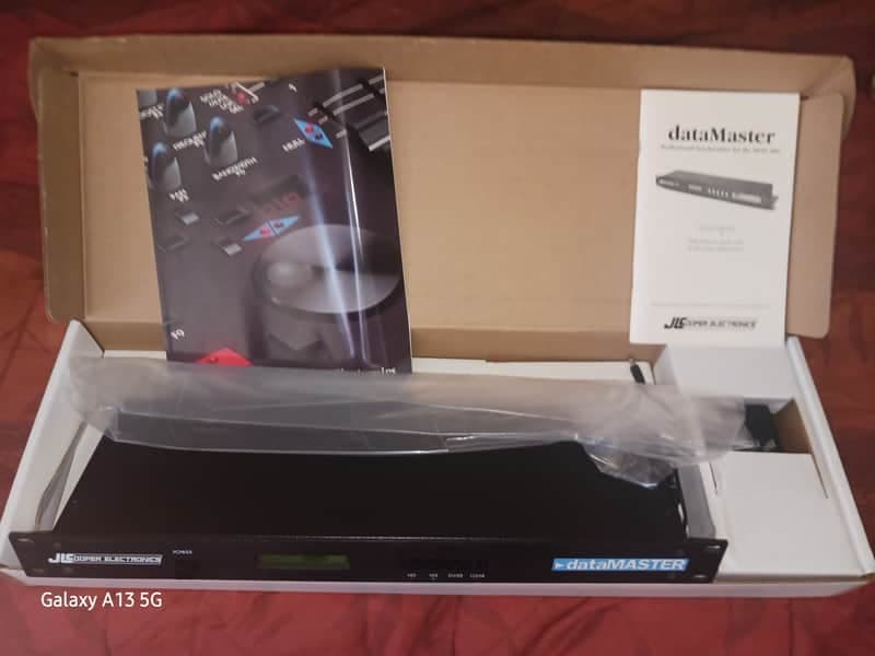 dataMaster JL Cooper - MINT CONDITION, ORIGINAL BOX, MANUALS