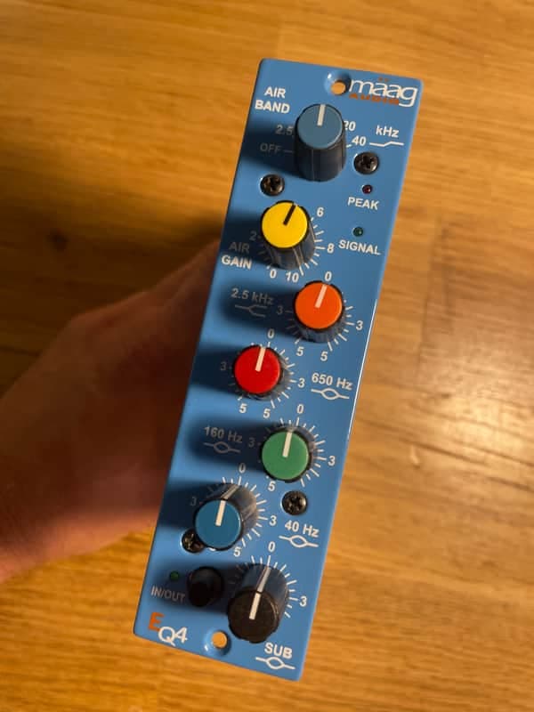 Maag Audio EQ4 500 Series Equalizer Module 2010s - Blue