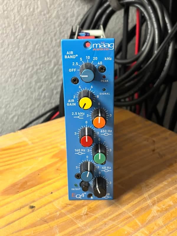 Maag Audio EQ4 500 Series Equalizer Module 2010s - Blue