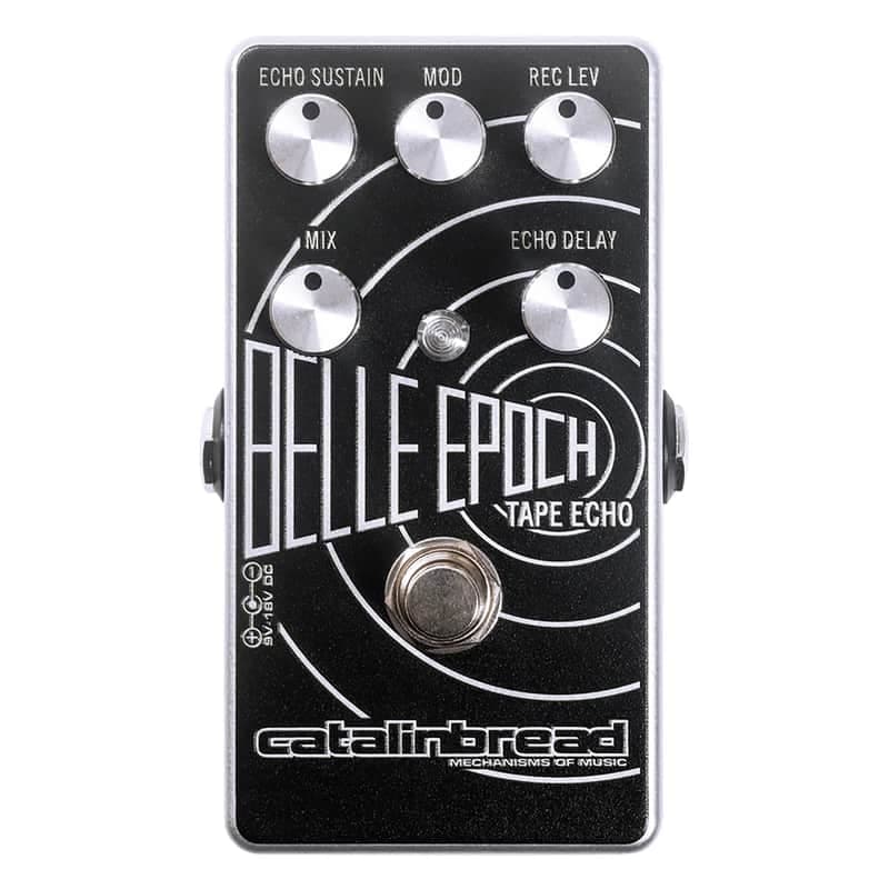 Used Catalinbread Belle Epoch Tape Echo Delay Pedal - Black and Silver