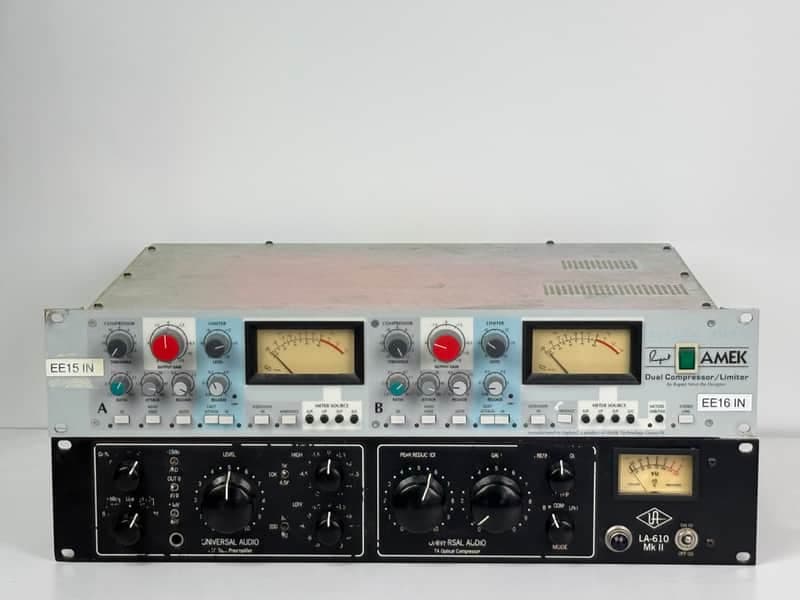 Universal Audio LA-610 MkII Tube Channel Strip 2008 - Present - Black