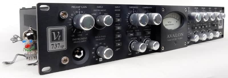 Avalon VT-737 SP Black Anniversary Tube Mic Preamp Compressor + Neuwertig + OVP + 2Jahre Garantie