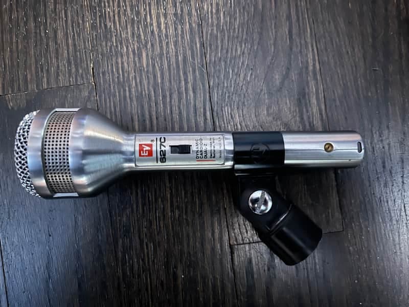 Electro-Voice 627C Cardioid Dynamic Microphone 1970s - Chrome