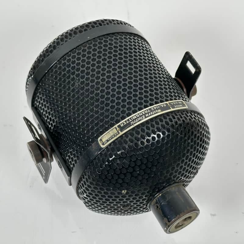 Western Electric RA-1142 Transmitter Multipattern Ribbon / Dynamic Microphone