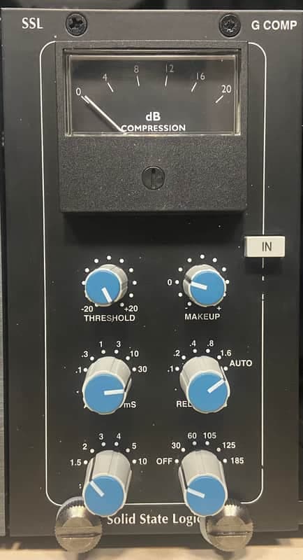 Solid State Logic G-Comp MkII 500-Series Compressor Module 2016 - Present - Black