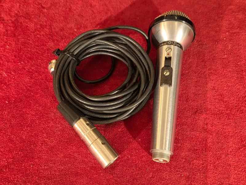 Vintage 1950s Shure 535SA Spher-O-Dyne HIZ Harp Microphone